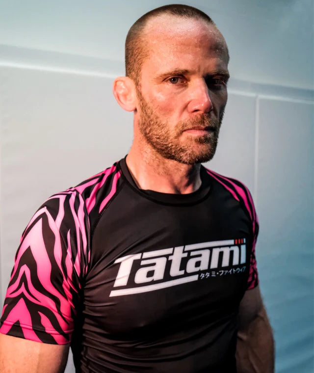 Tatami Recharge Rash Guard - Pink - FIGHTWEAR