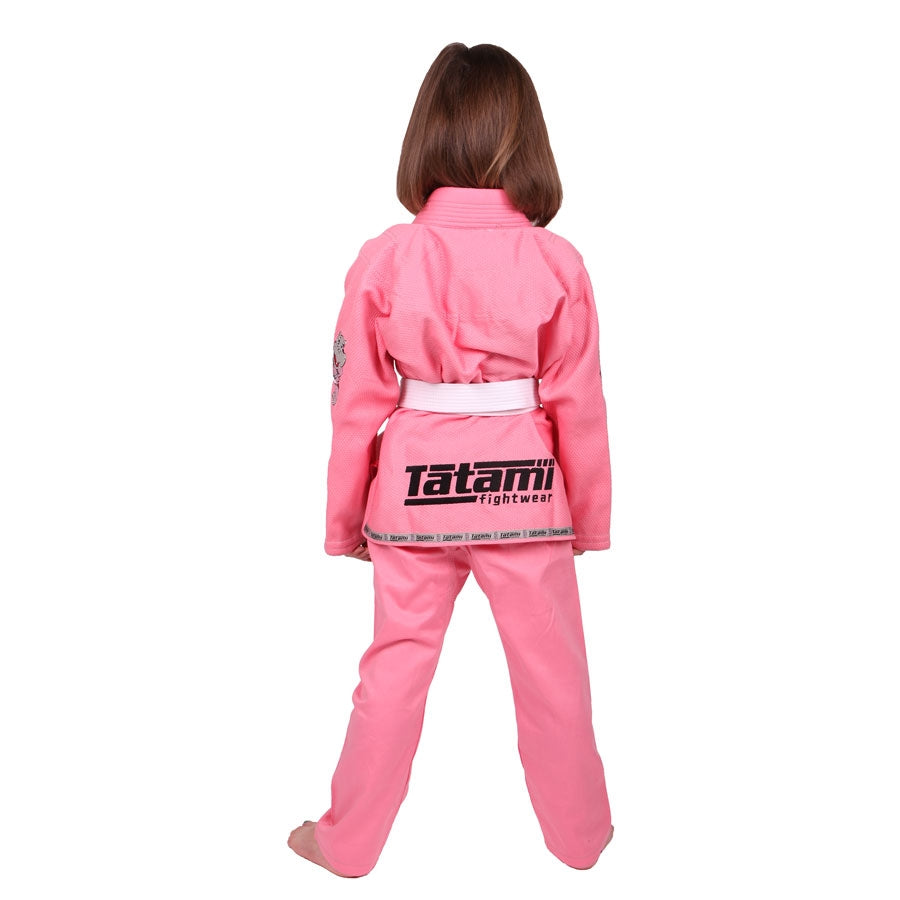 Tatami Meerkatsu Kids Animal BJJ Gi - Pink - FIGHTWEAR