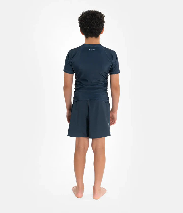 Progress Kids Academy Shorts - Petroleum
