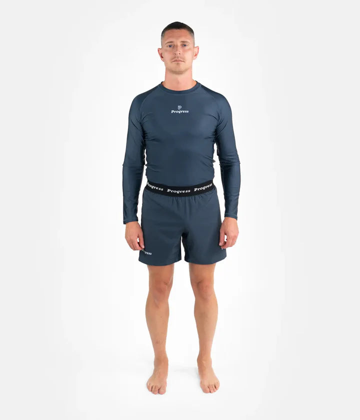 Progress Academy Board Shorts - Petroleum - FIGHTWEAR