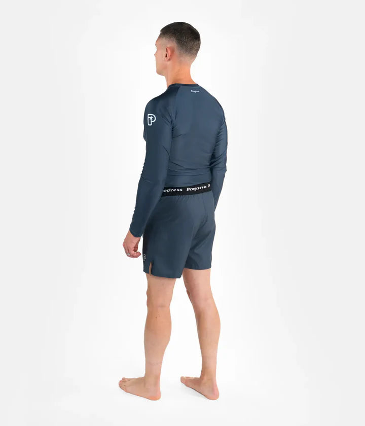 Progress Academy Board Shorts - Petroleum - FIGHTWEAR