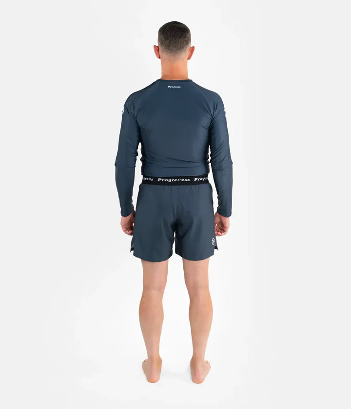 Progress Academy Board Shorts - Petroleum - FIGHTWEAR