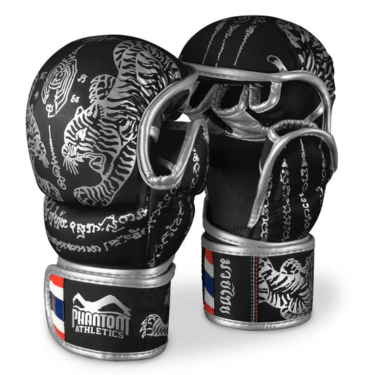 Phantom Athletics Sparring Handschuhe Muay Thai - Limited Silver Edition