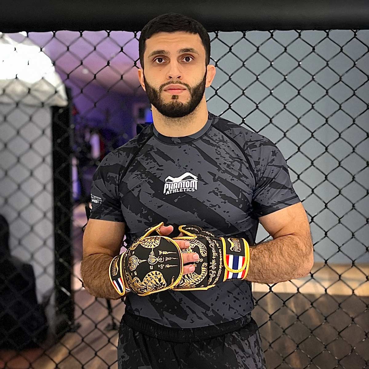 Phantom Athletics Sparring Handschuhe Muay Thai - Limited Black Edition
