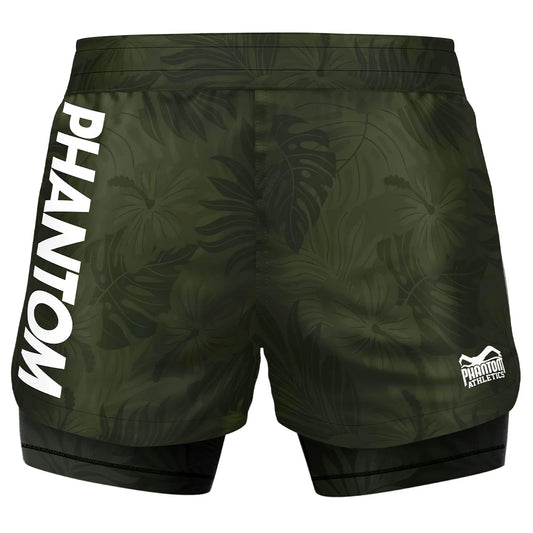 Phantom Athletics Fightshorts FUSION 2in1 Jungle