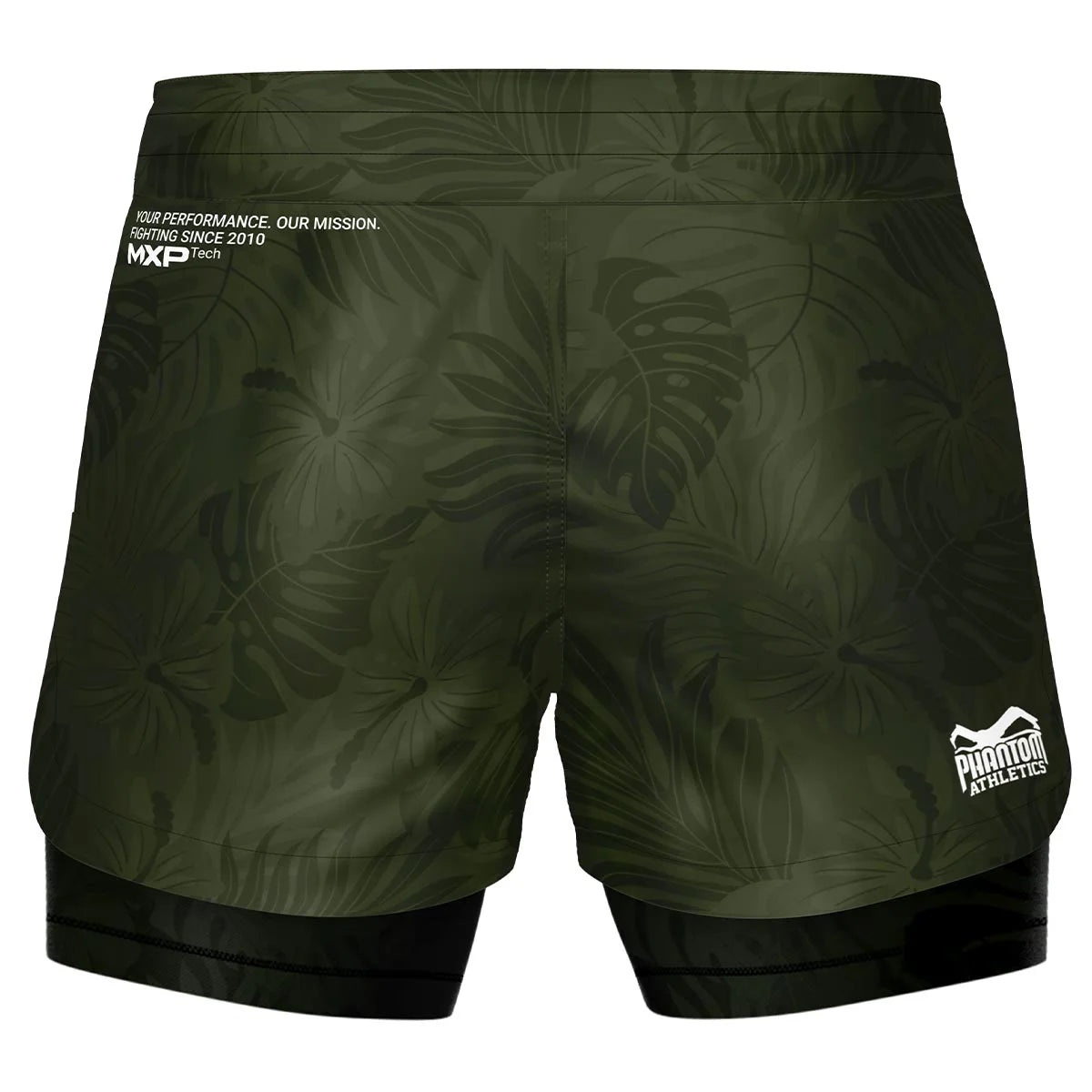 Short de combat Phantom Athletics FUSION 2 en 1 Jungle