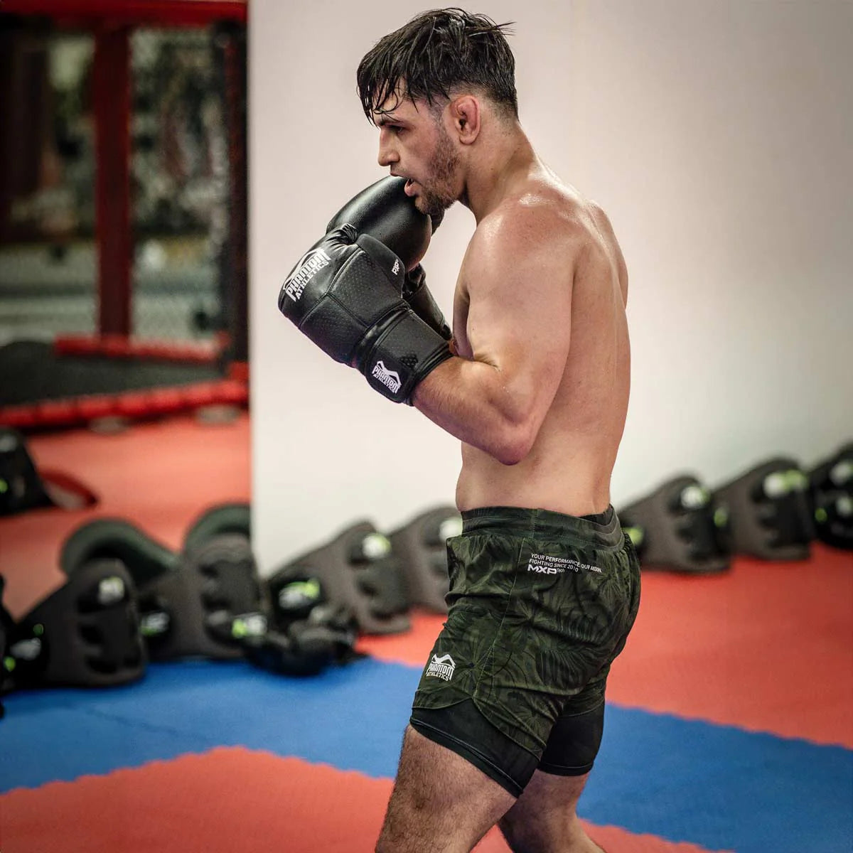 Short de combat Phantom Athletics FUSION 2 en 1 Jungle