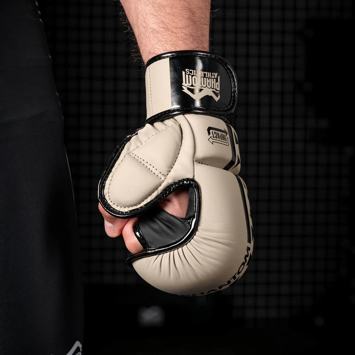 Phantom Athletics MMA Sparring Handschuhe APEX - Sandgrau