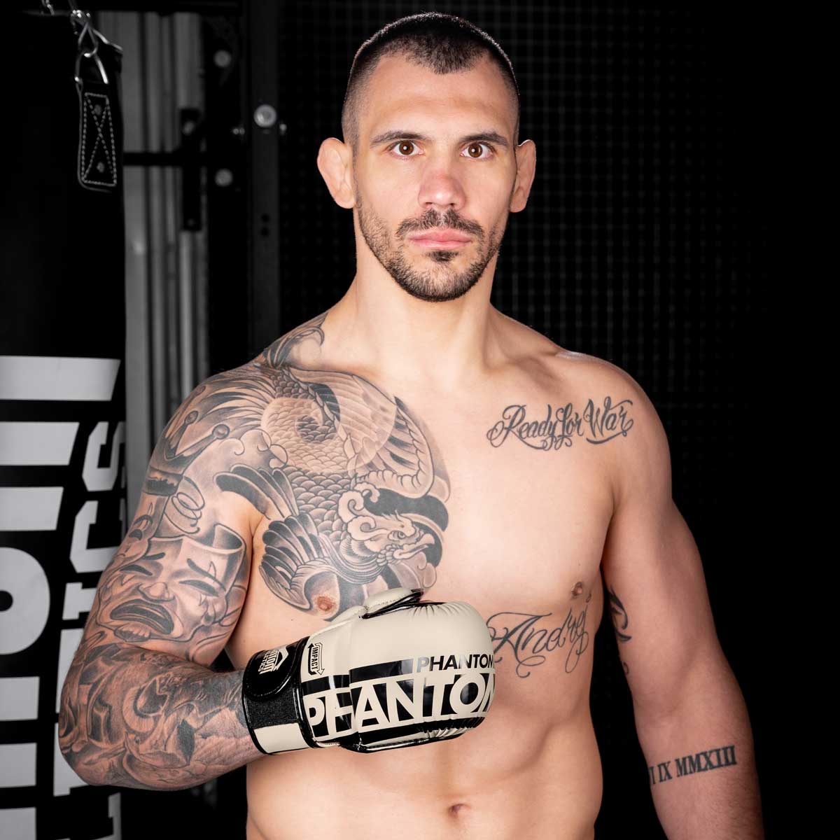 Phantom Athletics MMA Sparring Handschuhe APEX - Sandgrau