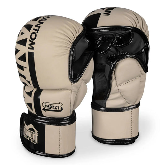 Phantom Athletics MMA Sparring Handschuhe APEX - Sandgrau