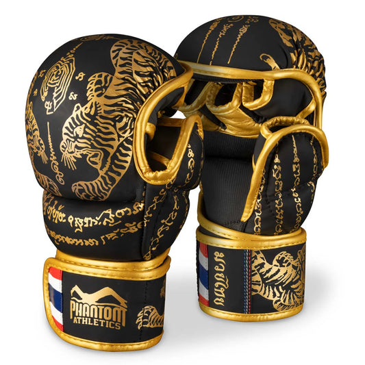 Phantom Athletics Sparring Handschuhe Muay Thai - Limited Black Edition