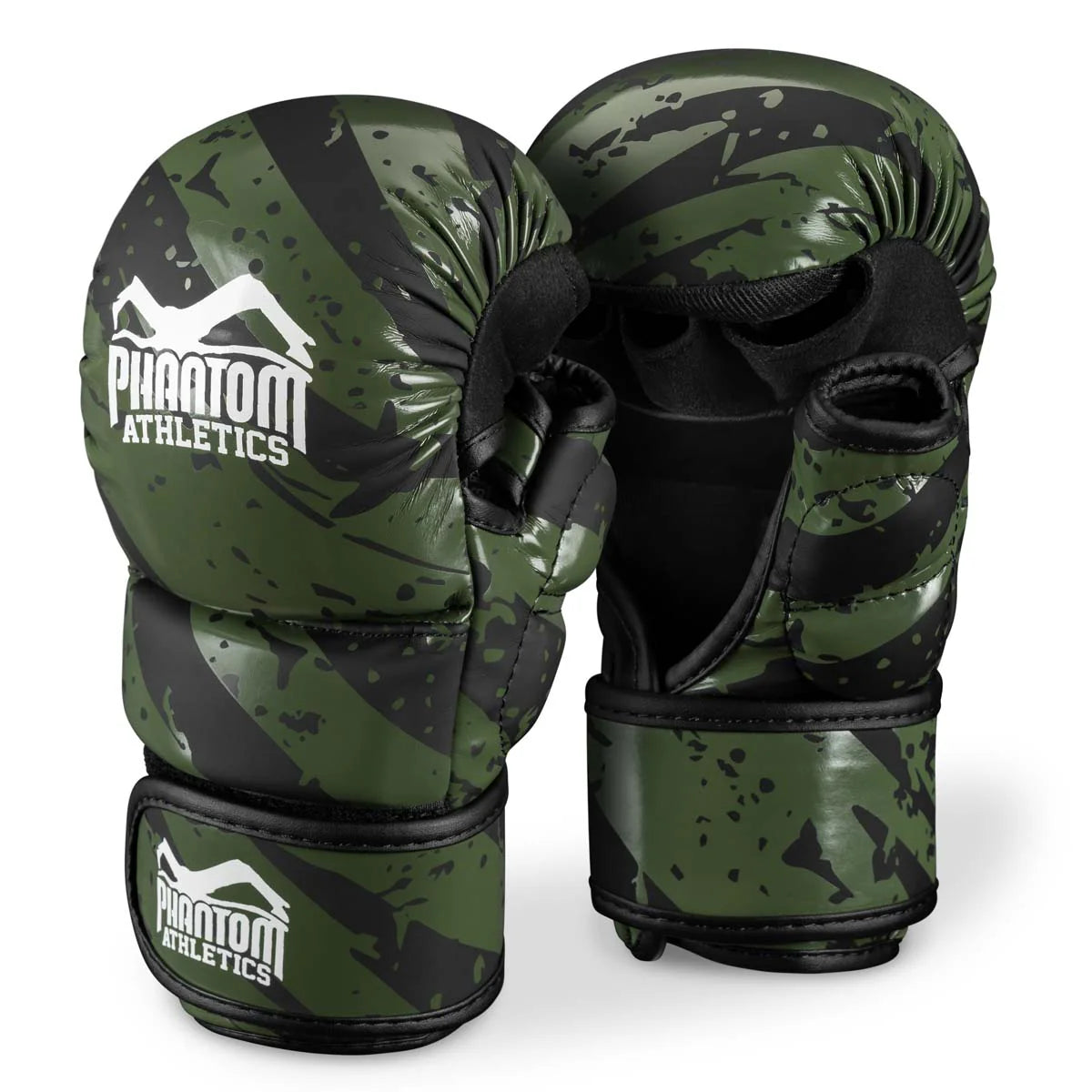 Phantom Athletics MMA Sparring Handschuhe Camo Tiger - Army