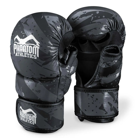 Phantom Athletics MMA Sparring Handschuhe Camo Tiger - Grau