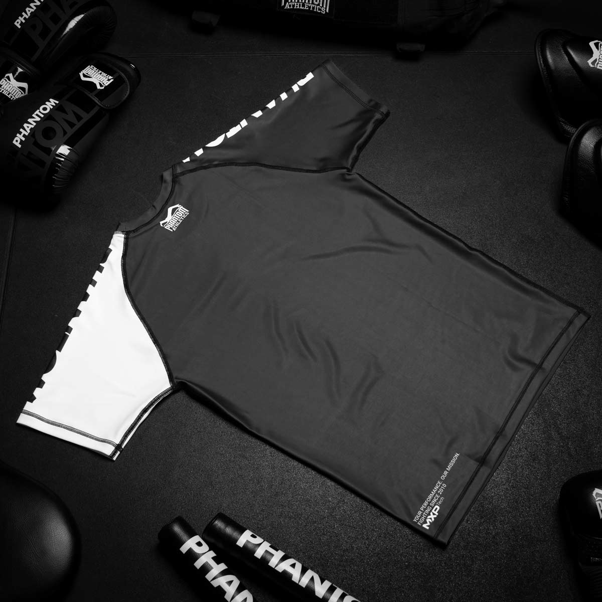 Phantom Athletics Rashguard RANKED - Weiss