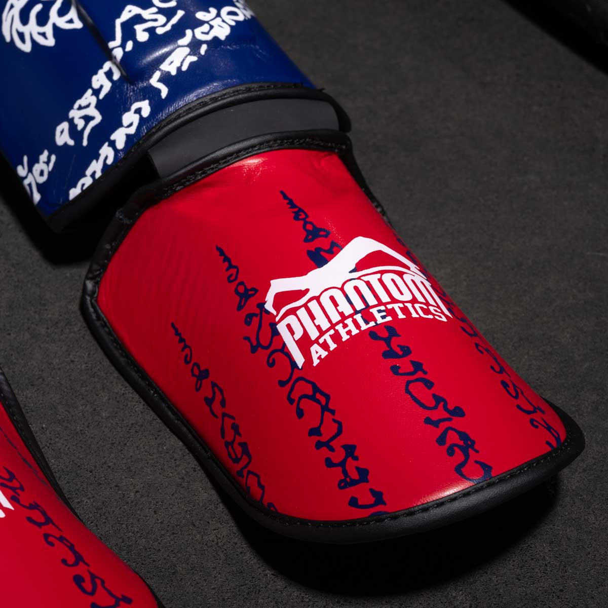 Phantom Athletics Schienbeinschutz Muay Thai - Blau