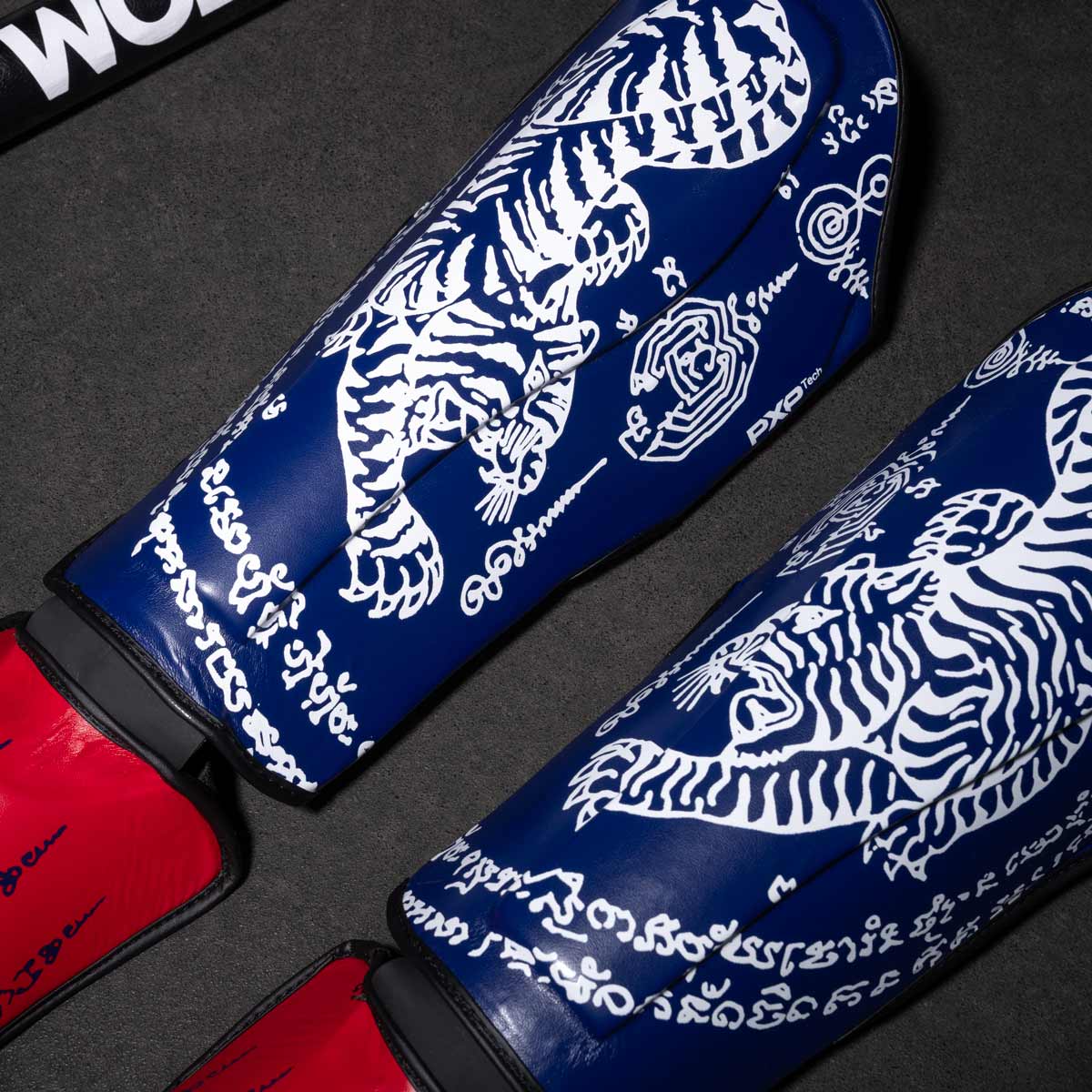 Phantom Athletics Schienbeinschutz Muay Thai - Blau