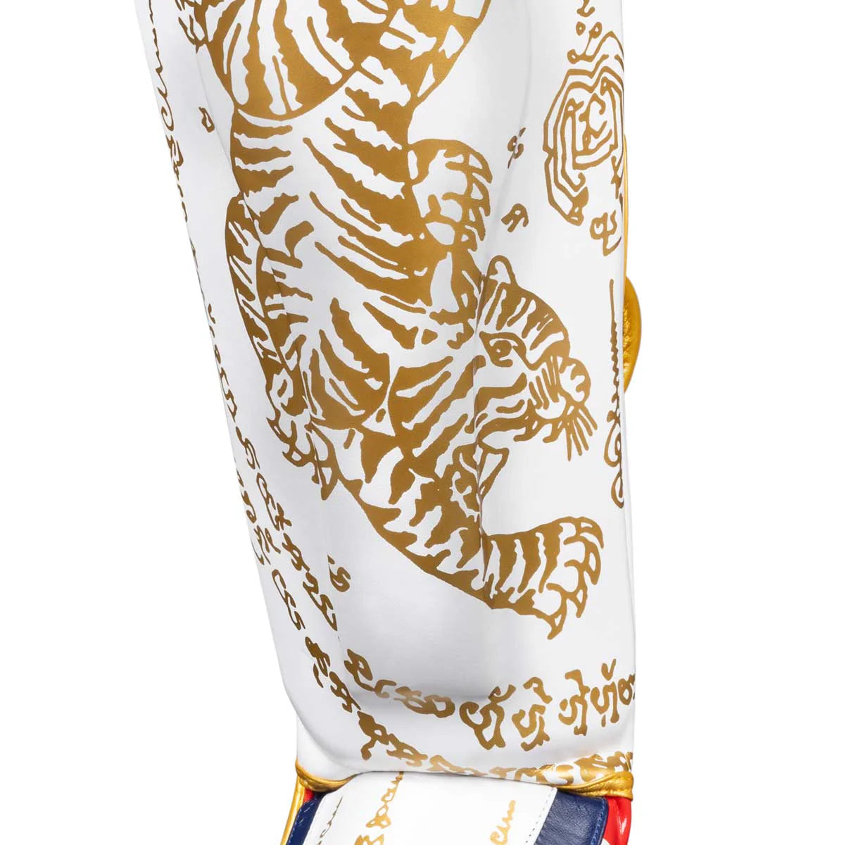Phantom Athletics Schienbeinschutz Muay Thai Limited Edition - Weiss/Gold