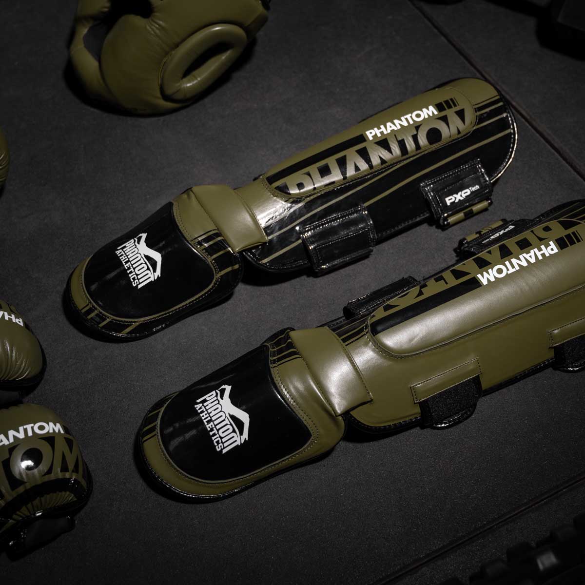 Phantom Athletics Schienbeinschutz APEX Hybrid - Army