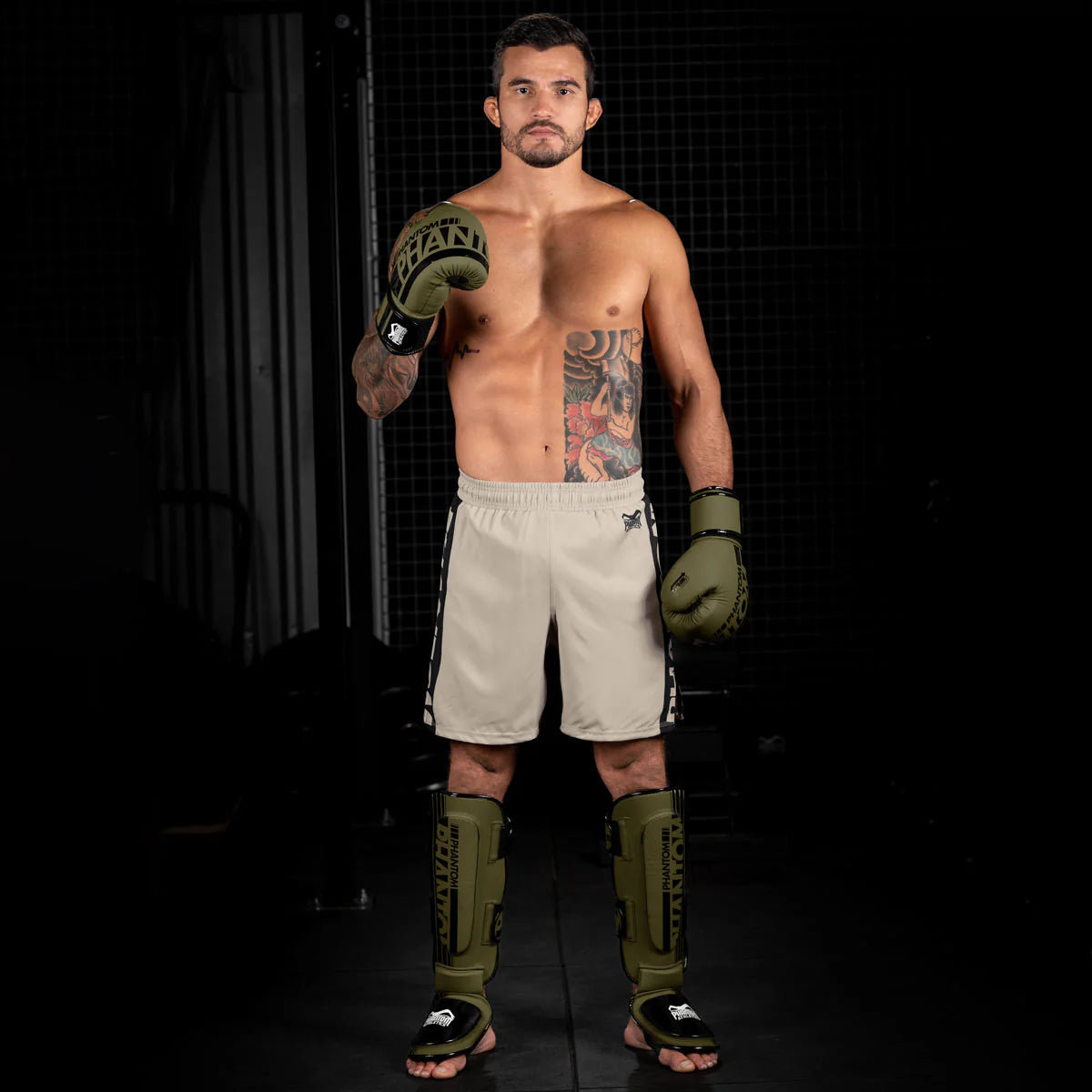 Phantom Athletics Schienbeinschutz APEX Hybrid - Army