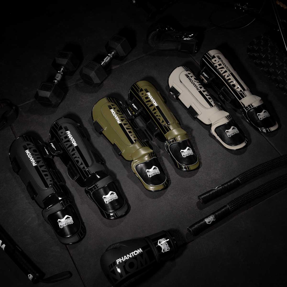 Phantom Athletics Schienbeinschutz APEX Hybrid - Army