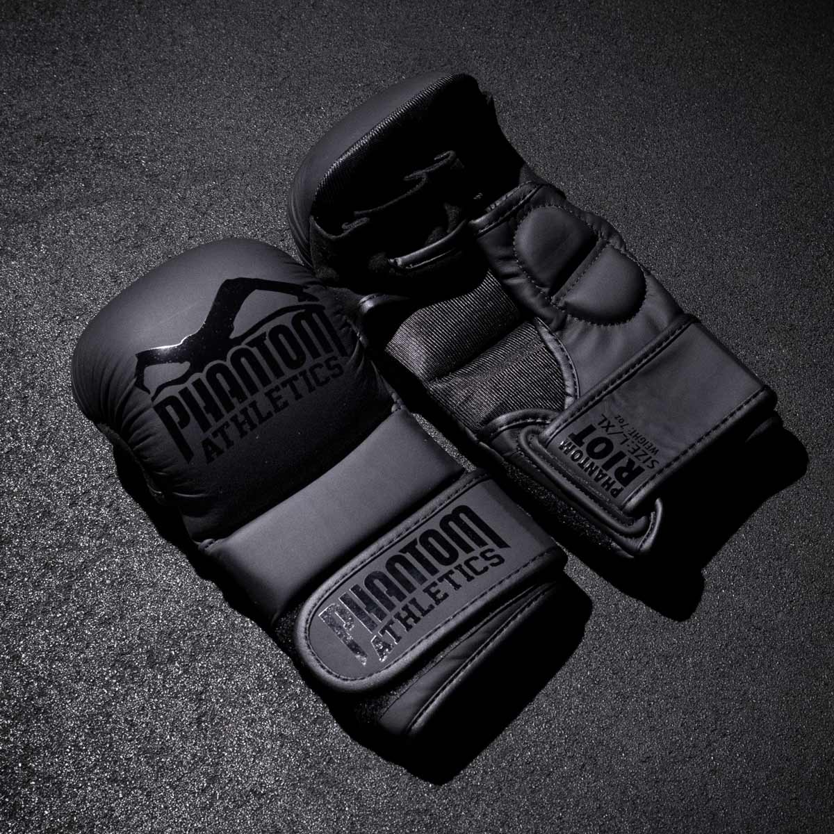 Phantom Athletics MMA Handschuhe Riot - Blackout Edition
