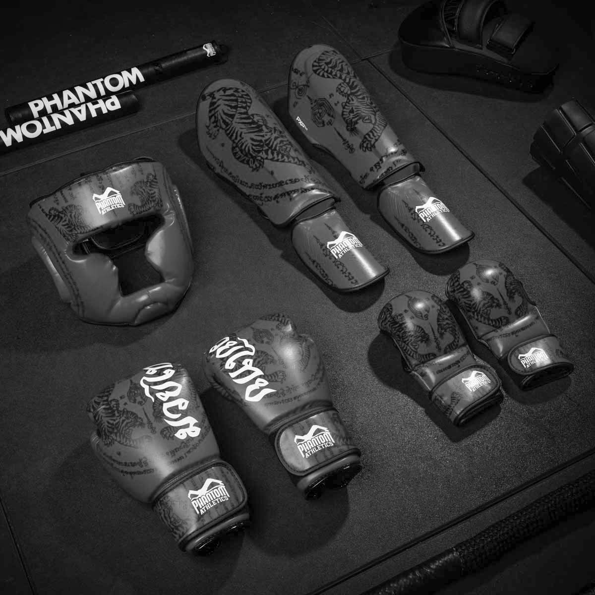 Phantom Athletics Kopfschutz Muay Thai - Grau