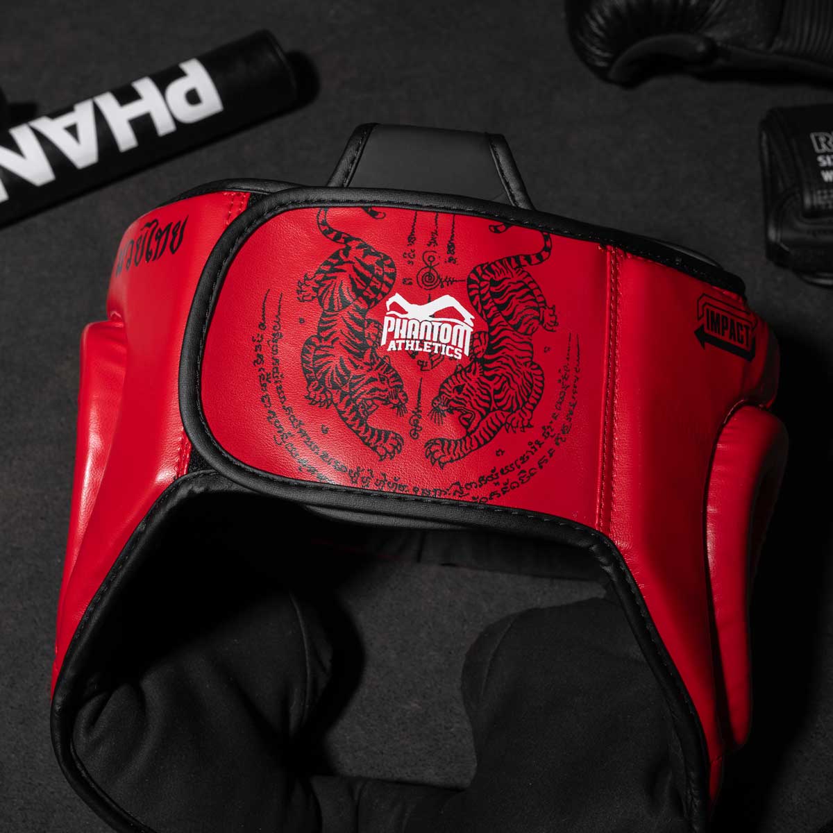 Phantom Athletics Kopfschutz Muay Thai - Rot