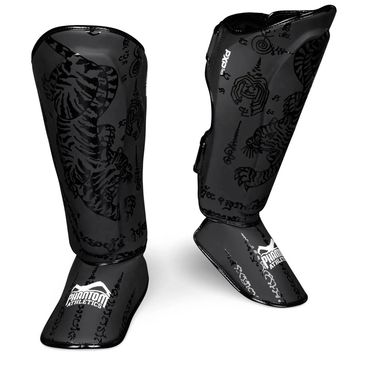 Phantom Athletics Schienbeinschutz Muay Thai - Schwarz