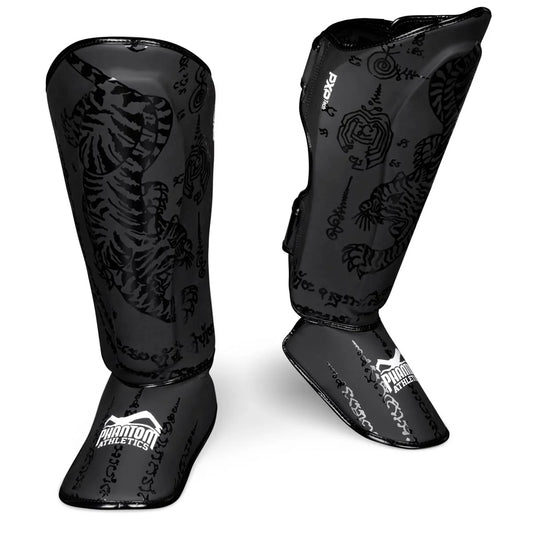Phantom Athletics Schienbeinschutz Muay Thai - Schwarz