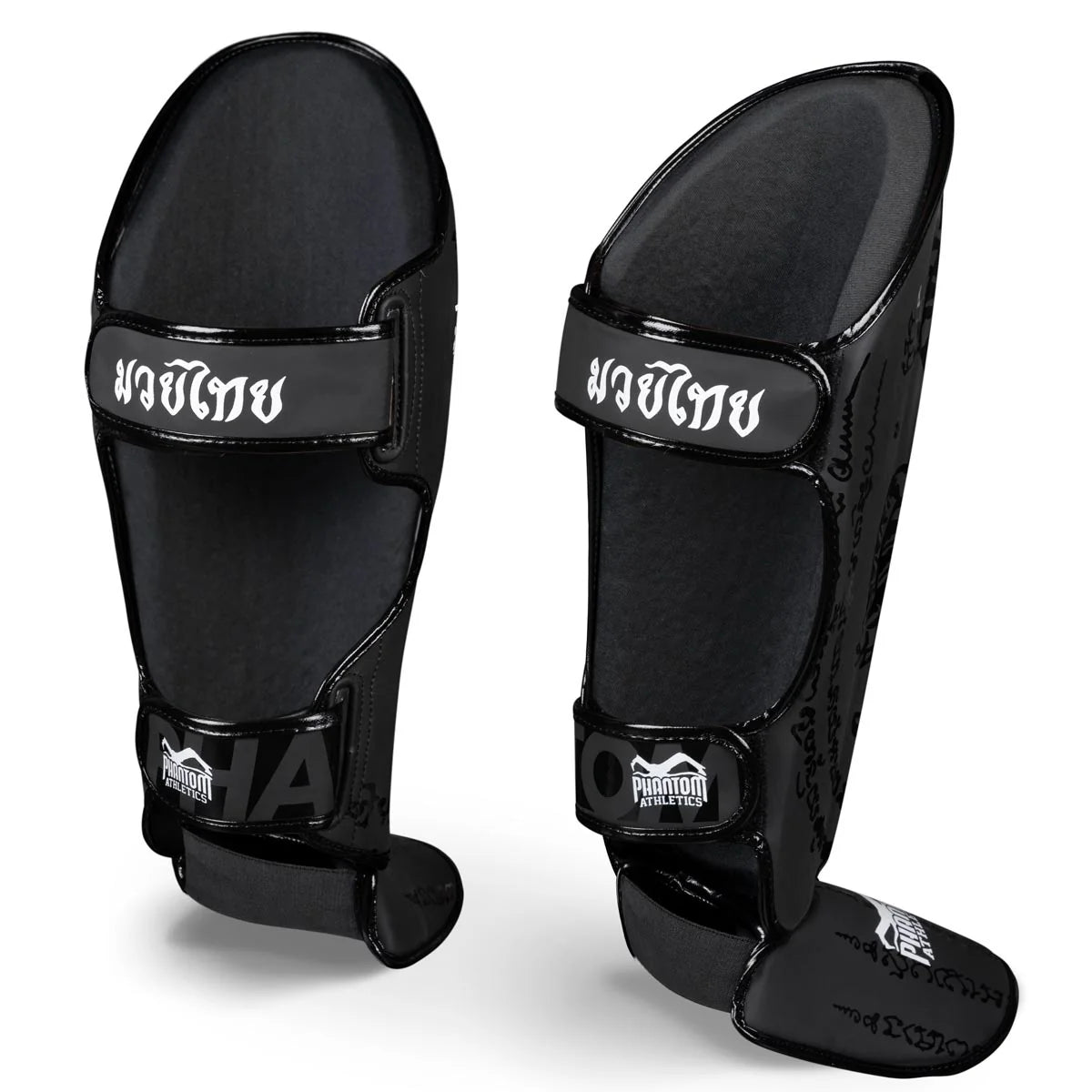 Phantom Athletics Schienbeinschutz Muay Thai - Schwarz