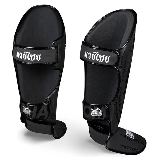 Phantom Athletics Schienbeinschutz Muay Thai - Schwarz