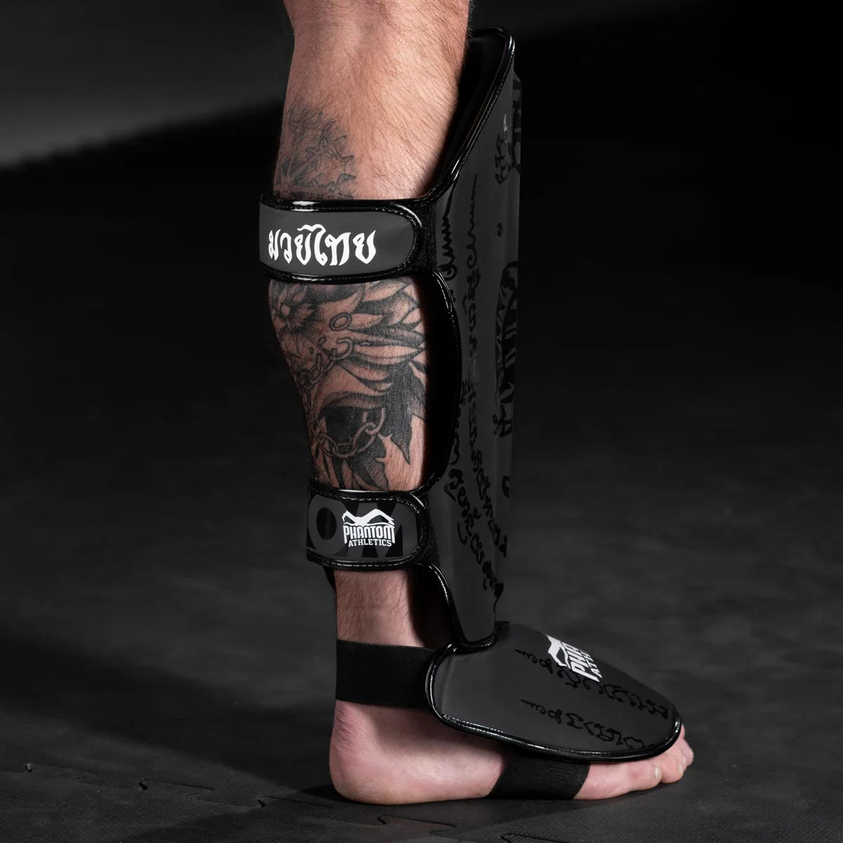 Phantom Athletics Schienbeinschutz Muay Thai - Schwarz