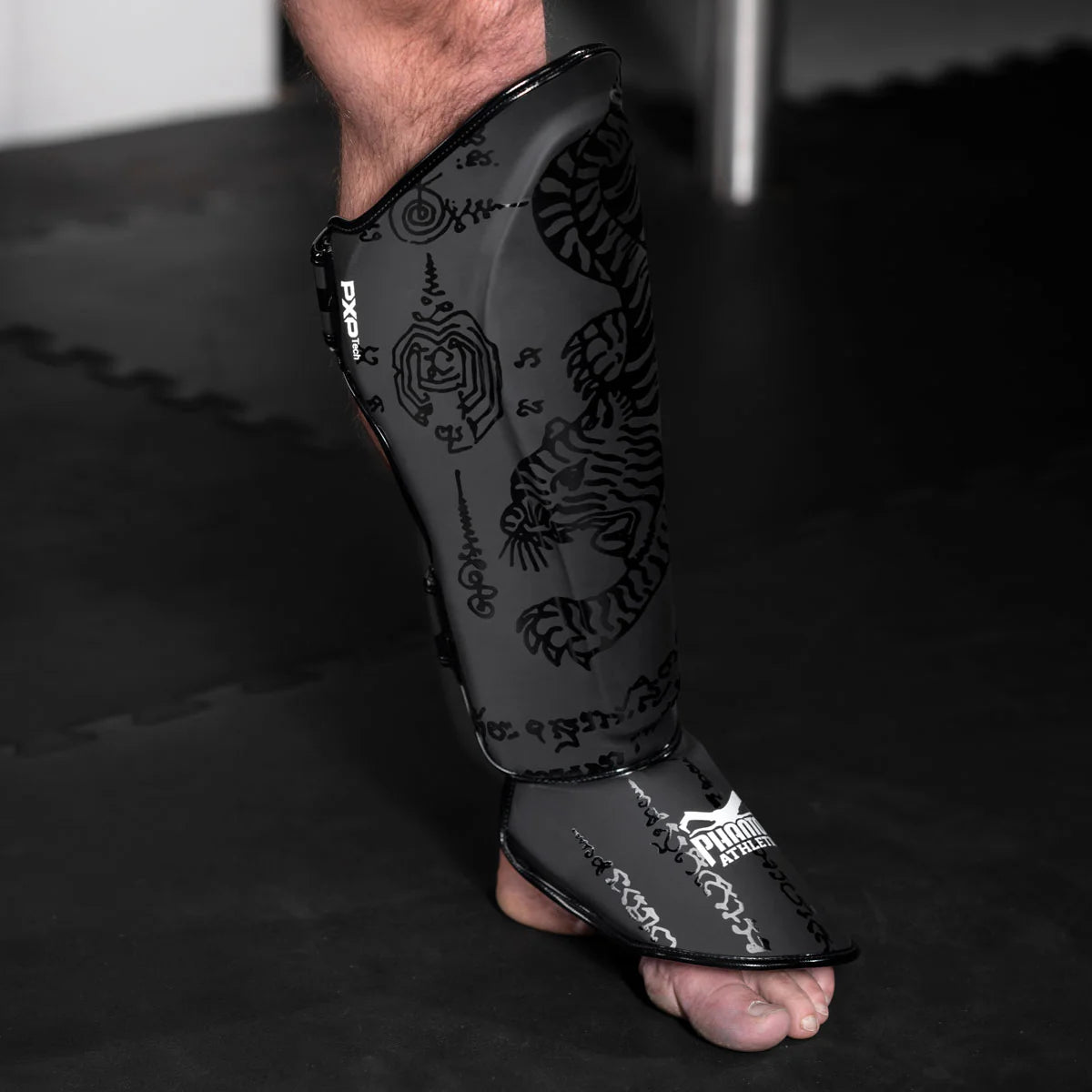 Phantom Athletics Schienbeinschutz Muay Thai - Schwarz
