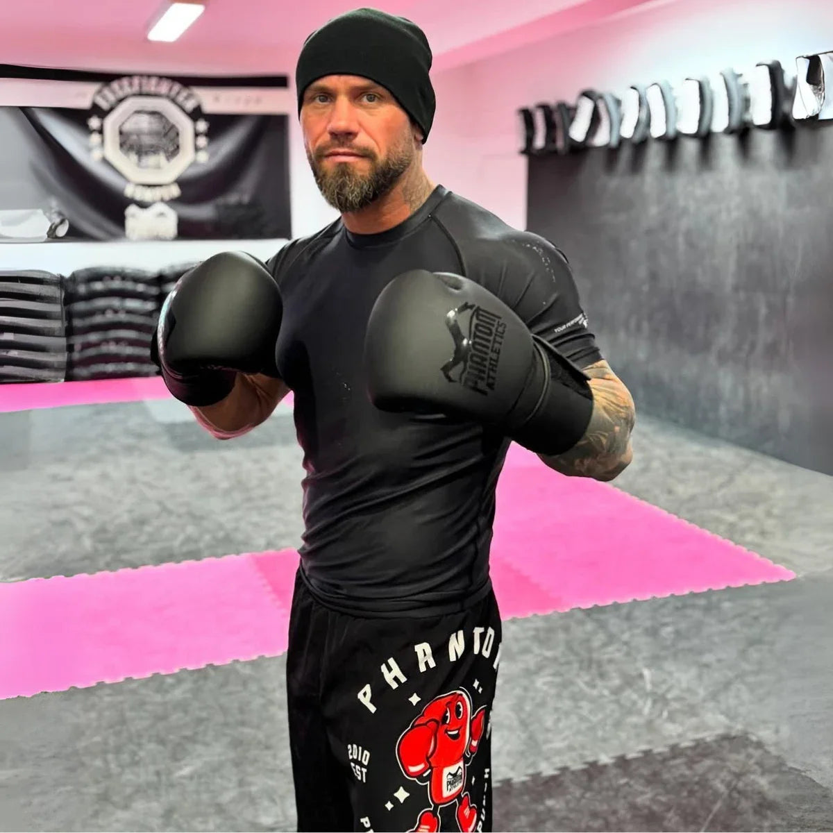 Phantom Athletics Boxhandschuhe Elite ATF - Blackout Edition