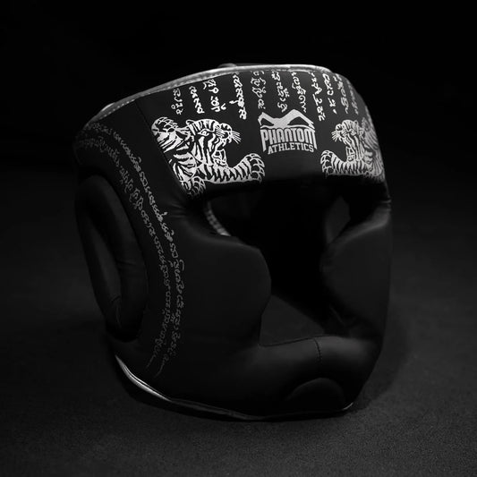 Phantom Athletics Kopfschutz Muay Thai - Limited Silver Edition