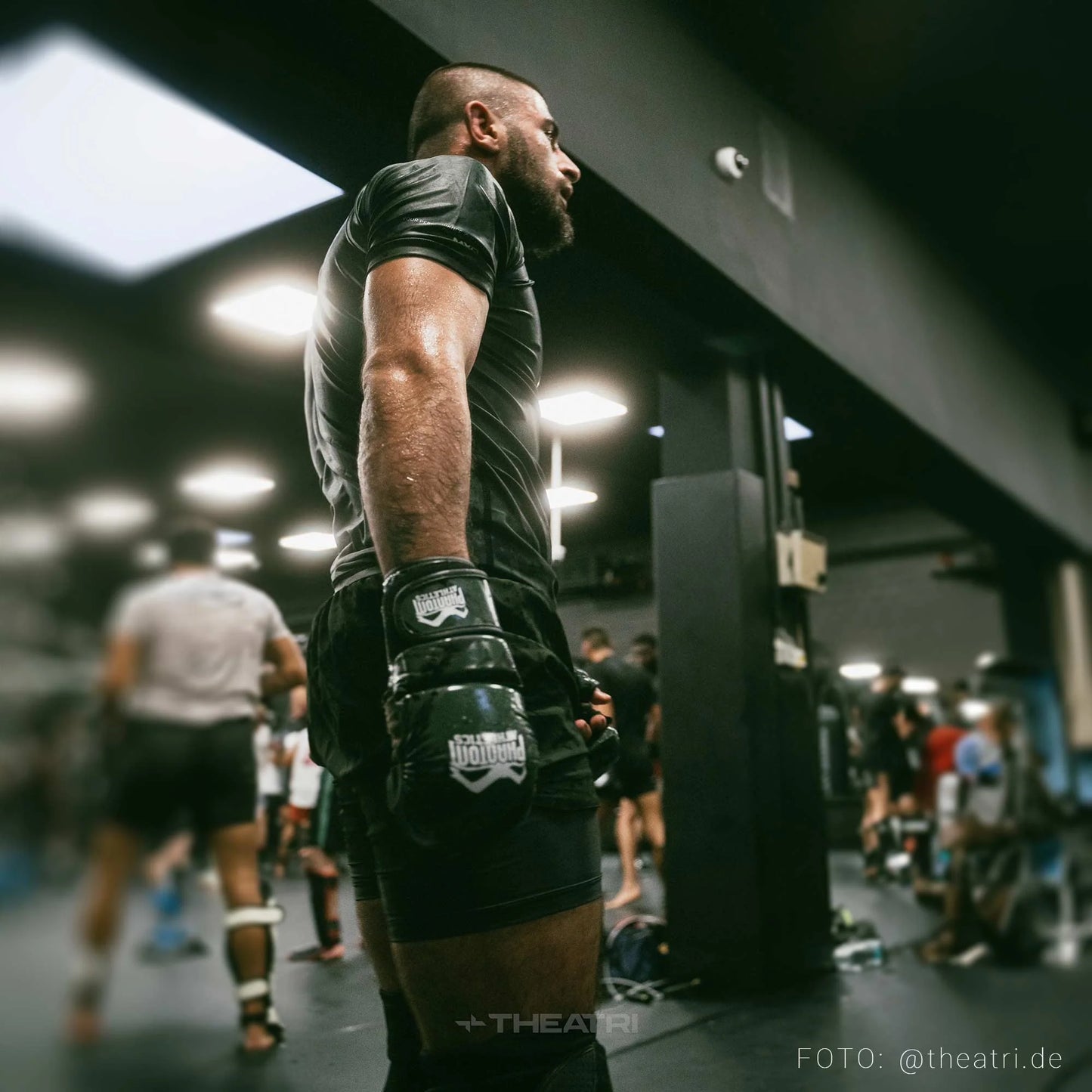 Phantom Athletics MMA Sparring Handschuhe Camo Tiger - Army