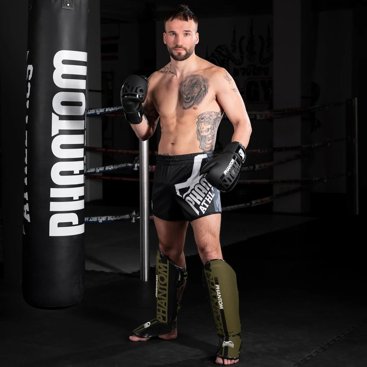 Phantom Athletics Schienbeinschutz APEX Striking - Army