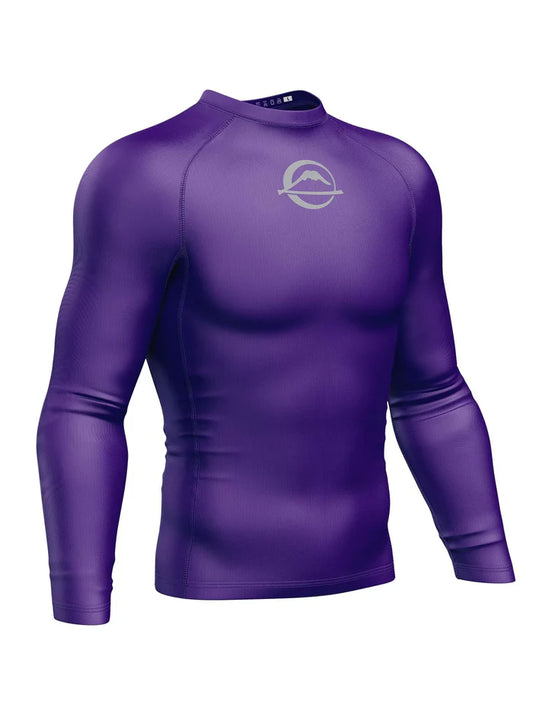 FUJI Baseline Ranked Long Sleeve Rashguard - Violett