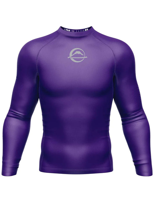 FUJI Baseline Ranked Long Sleeve Rashguard - Violett