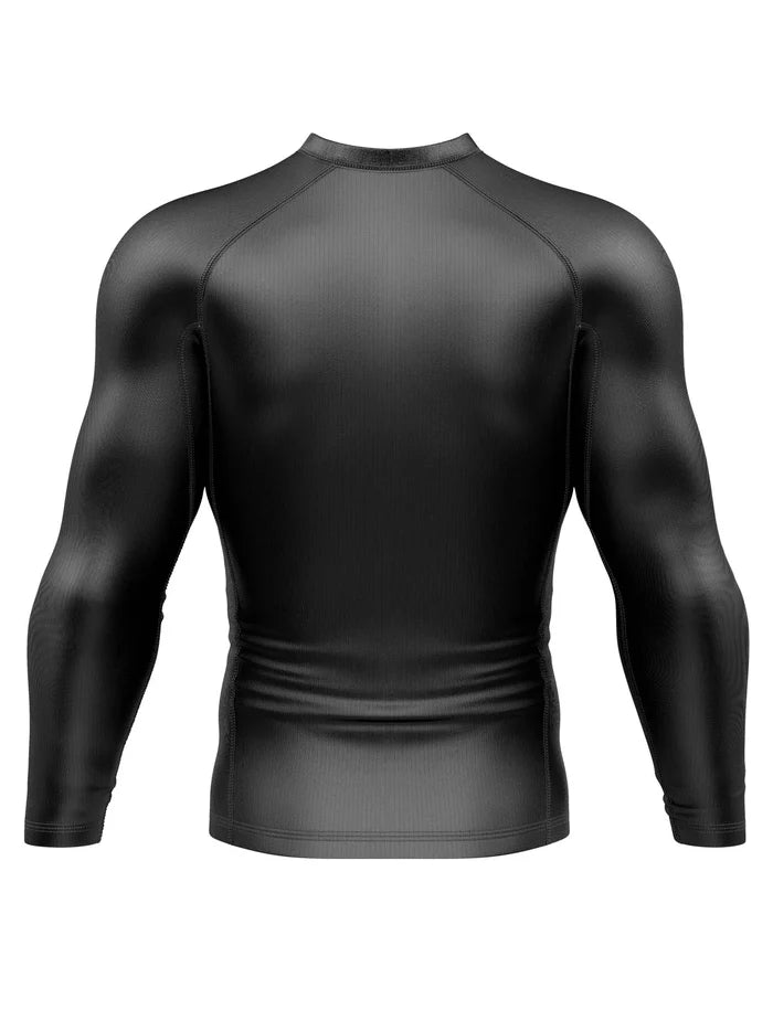 FUJI Baseline Rashguard z długim rękawem - czarny