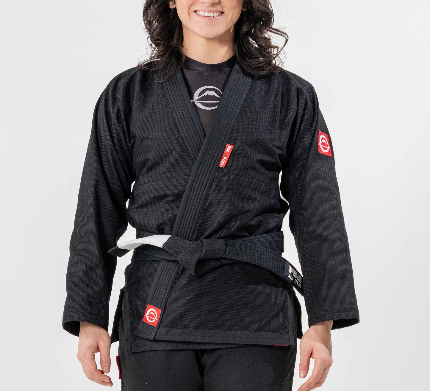 FUJI Womens Ultra Lite 300 BJJ Gi - Schwarz