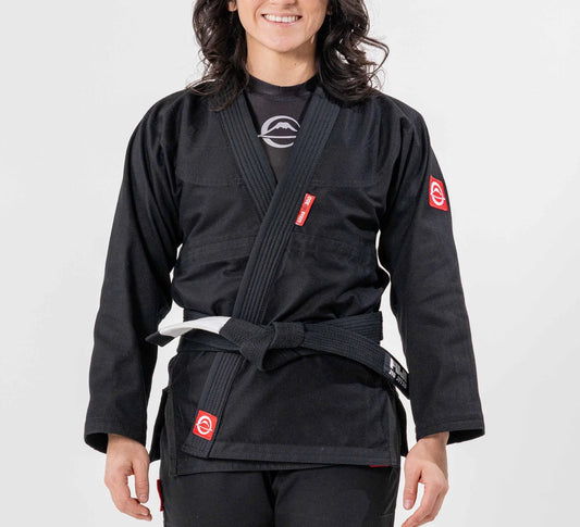 FUJI Womens Ultra Lite 300 BJJ Gi - Schwarz