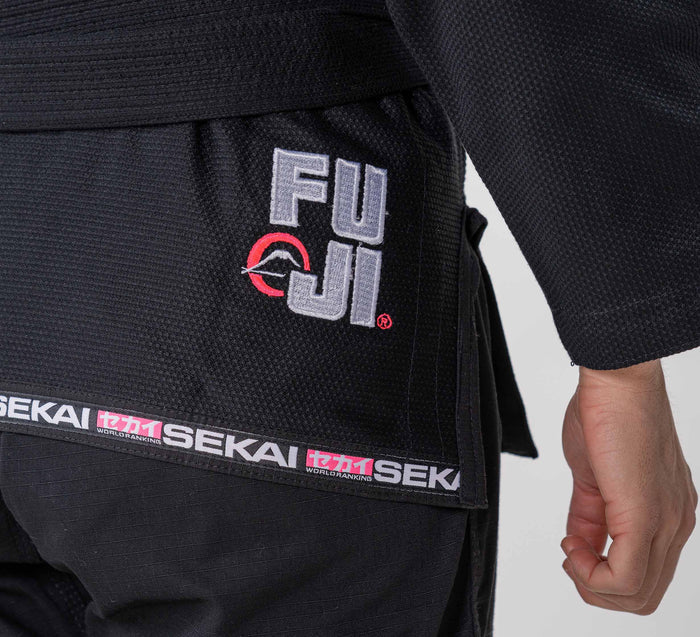 FUJI Sekai 2.0 Gi JJB pour Femme - Noir/Rose