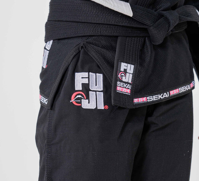 FUJI Sekai 2.0 Gi JJB pour Femme - Noir/Rose