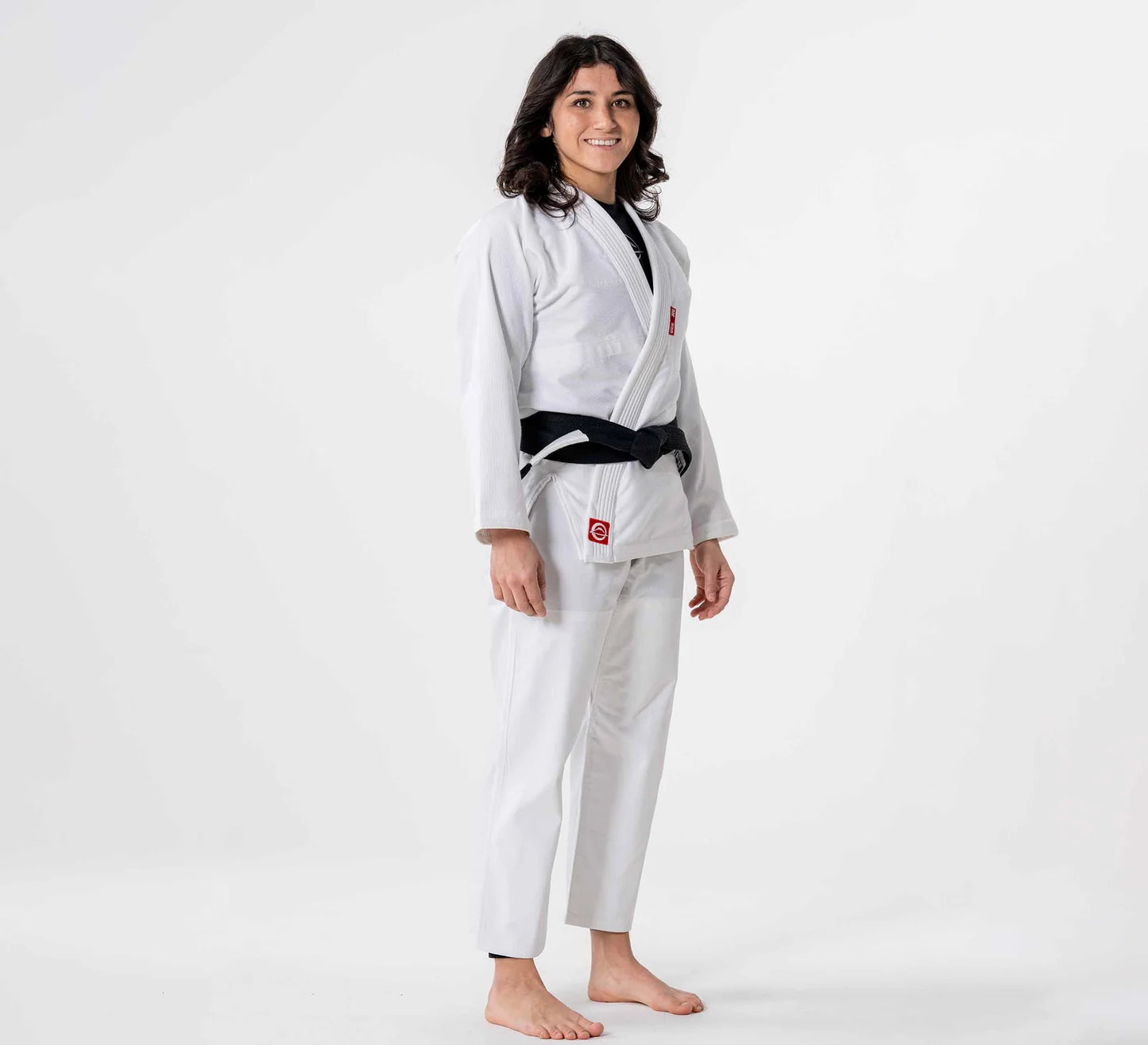 FUJI Womens Ultra Lite 300 BJJ Gi - Weiss
