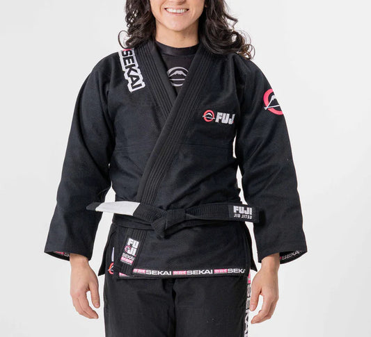 FUJI Sekai 2.0 Gi JJB pour Femme - Noir/Rose