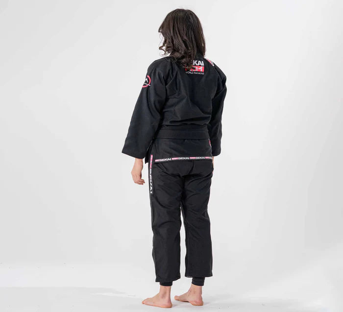 FUJI Sekai 2.0 Gi JJB pour Femme - Noir/Rose