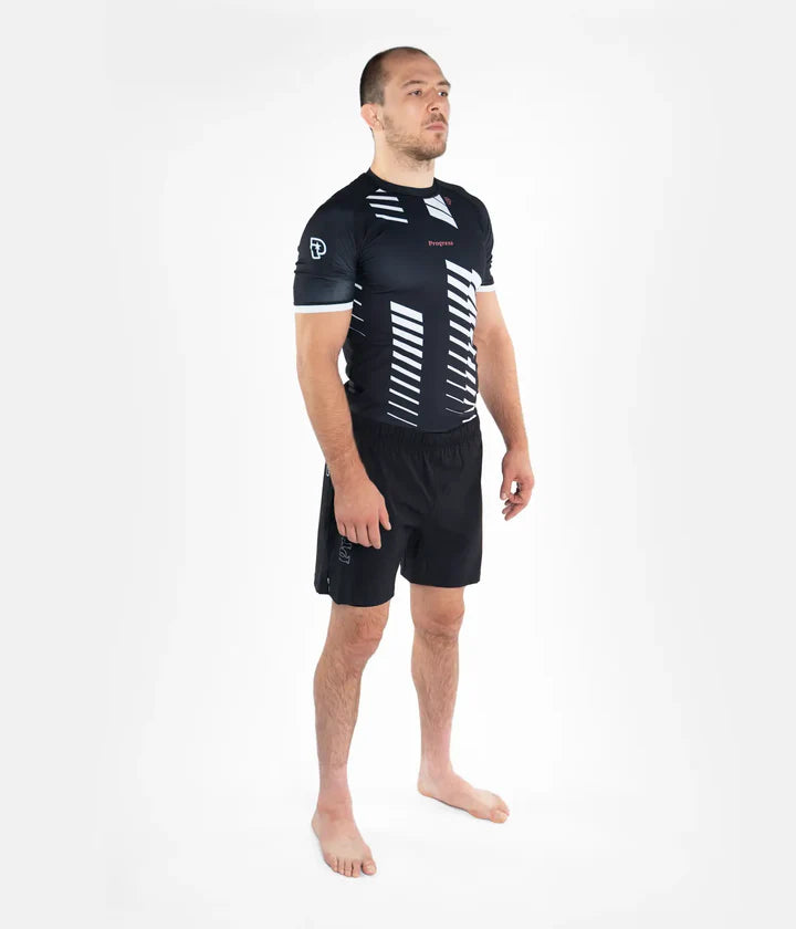 Rashguard Progress Ranked 2026 - Blanc
