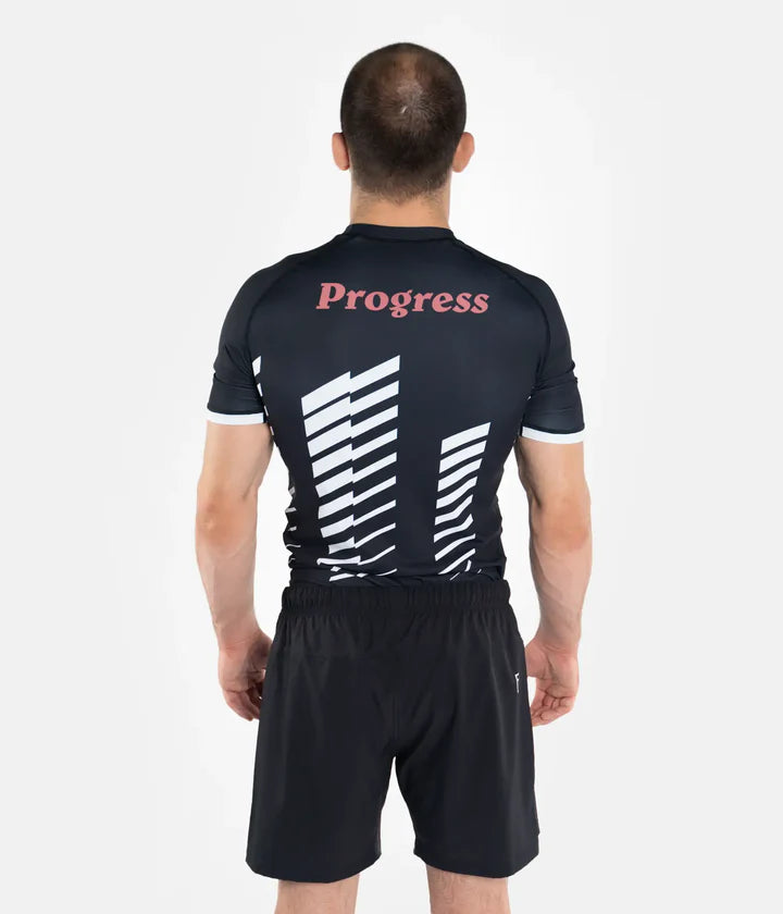 Rashguard Progress Ranked 2026 - Blanc