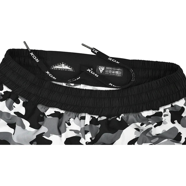Short de combat MMA RDX T15 - Gris camouflage